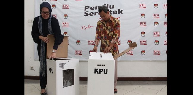 KPU Pastikan Keamanan Kotak Suara Berbahan Karton